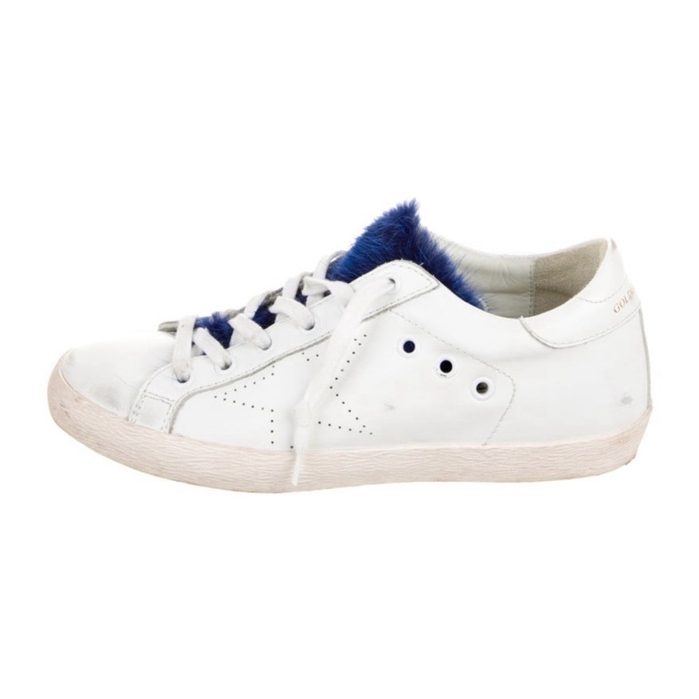Golden Goose Leather Distressed Accents Sneakers - Picture 2 of 5